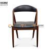 Ghế ăn gỗ sồi tự nhiên mặt nệm Kai 31 GHEMN-35SN