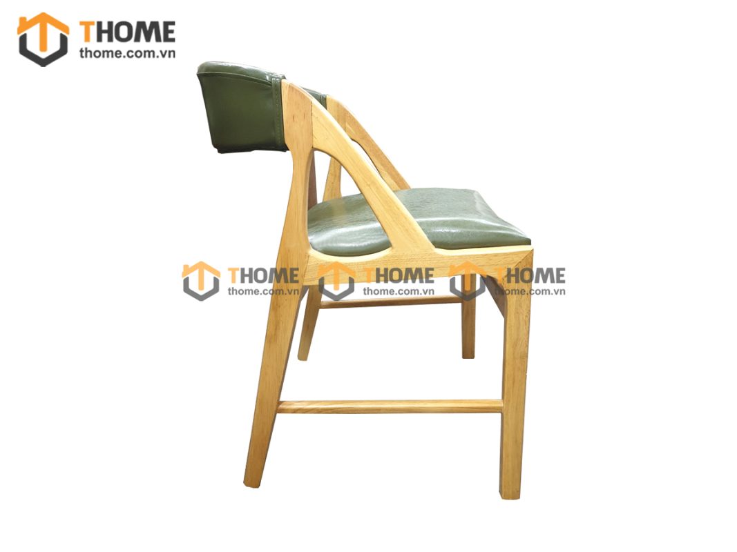 Ghế ăn gỗ sồi tự nhiên mặt nệm Kai 31 GHEMN-35SN