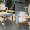 Ghế ăn gỗ sồi tự nhiên đan mây Kai tựa mây GHEMM-12SN