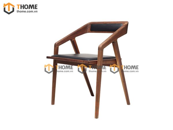Ghế ăn gỗ sồi tự nhiên mặt nệm Takatana GHEMN-08SN