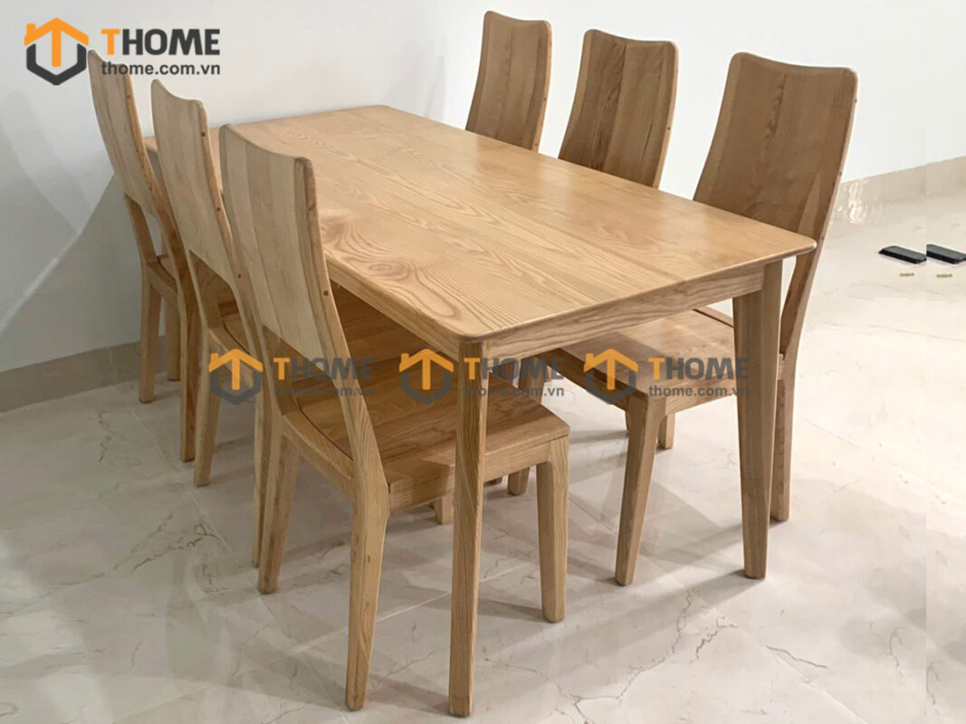Ghế ăn gỗ sồi tự nhiên Luxury 2 GHEMG-24SN