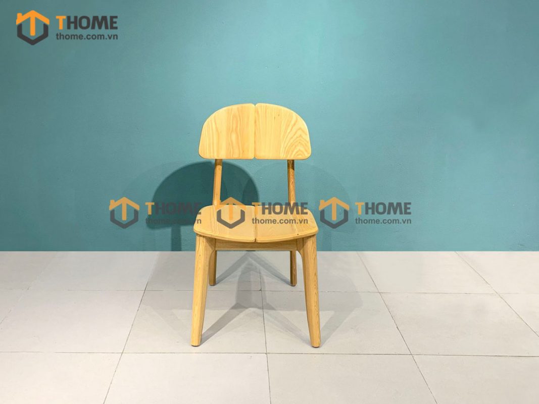 Ghế ăn gỗ sồi tự nhiên OP màu tự nhiên GHEMG-11SN