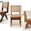 Ghế ăn gỗ sồi tự nhiên đan mây SH không tay GHEMM-13SN