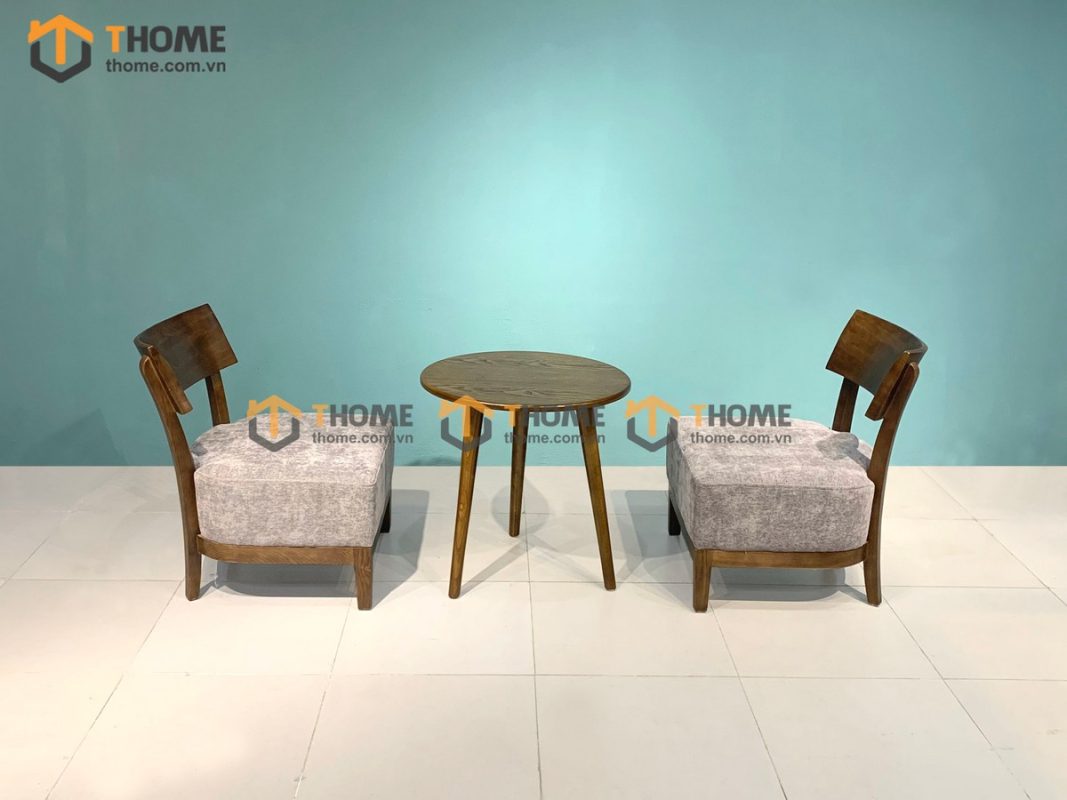 Ghế ăn gỗ sồi tự nhiên mặt nệm Starbuck GHEMN-19SN