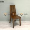 Ghế ăn gỗ sồi tự nhiên lưng gù Sunrise GHEMG-19SN