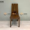 Ghế ăn gỗ sồi tự nhiên lưng gù Sunrise GHEMG-19SN