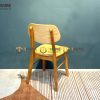 Ghế ăn gỗ sồi tự nhiên tai voi óc chó màu tự nhiên GHEMG-01SN