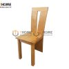 Ghế ăn gỗ sồi tự nhiên mặt gỗ Tampa GHE-20SM
