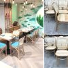 Ghế ăn gỗ sồi tự nhiên đan mây Thonet 811 mặt tròn gỗ tựa vòm màu tự nhiên GHEMM-05SN