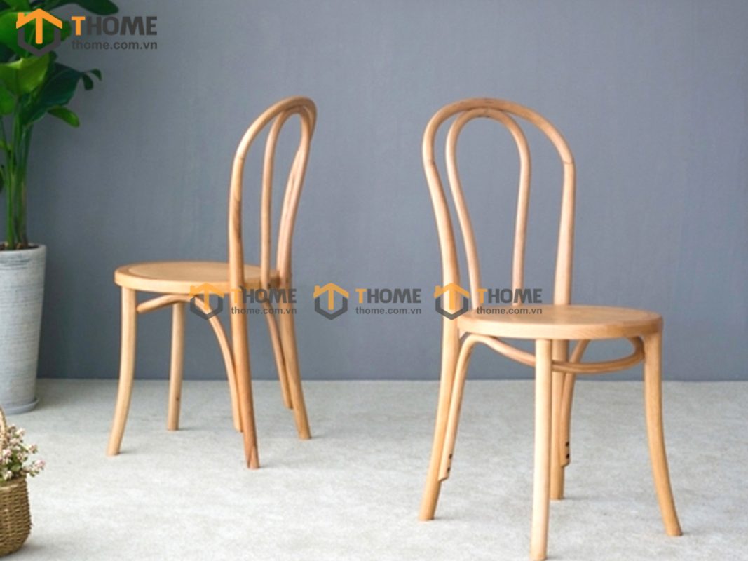 Ghế ăn gỗ sồi tự nhiên Thonet GHEMG-07SN
