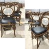 Ghế ăn gỗ sồi tự nhiên đan mây Thonet No11 mặt nệm tựa mây GHEMM-19SN