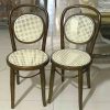 Ghế ăn gỗ sồi tự nhiên đan mây Thonet No15 mặt mây tựa mây GHEMM-18SN
