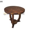Ghế ăn gỗ sồi tự nhiên tiện trúc GHEMG-17SN