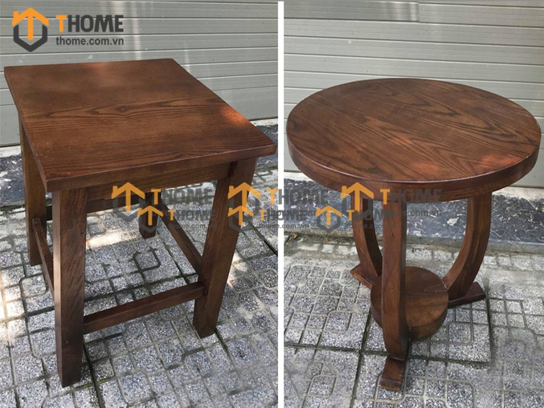 Ghế ăn gỗ sồi tự nhiên tiện trúc GHEMG-17SN