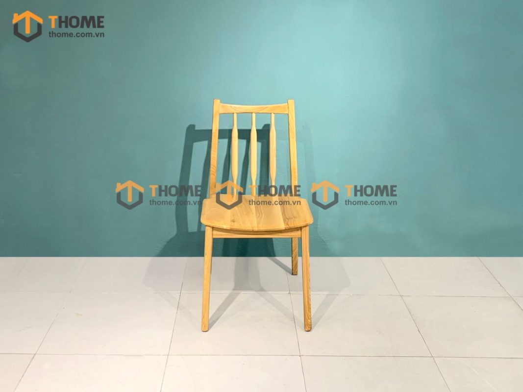 Ghế ăn gỗ sồi tự nhiên Titan màu tự nhiên GHEMG-13SN