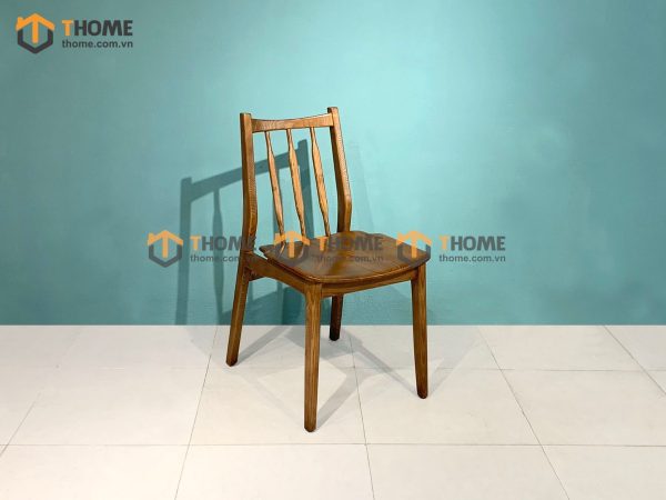 Ghế ăn gỗ sồi tự nhiên Titan màu óc chó GHEMG-14SN