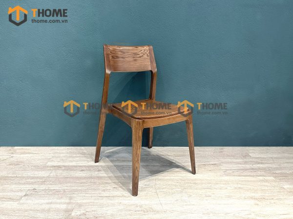 Ghế ăn gỗ sồi tự nhiên Venco màu óc chó GHEMG-26SN