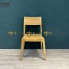 Ghế ăn gỗ sồi tự nhiên Venco màu tự nhiên GHEMG-25SN