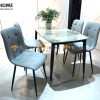 Ghế ăn nhập khẩu bọc da Caro GHE-18NK