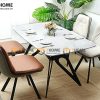 Ghế ăn nhập khẩu bọc da Eyes GHE-15NK
