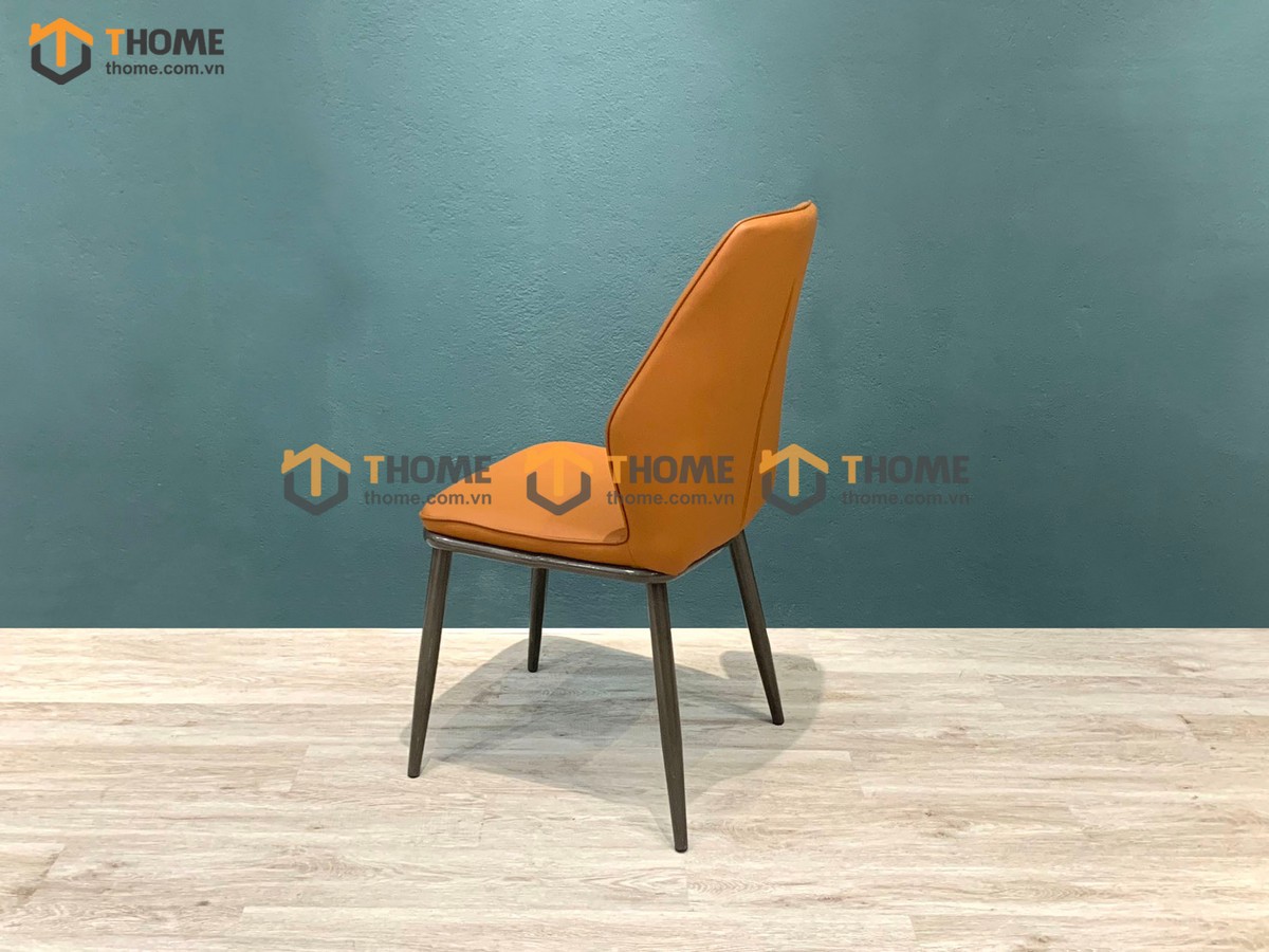 Ghế ăn nhập khẩu bọc da Kevin GHE-07NK