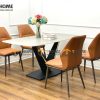 Ghế ăn nhập khẩu bọc da Kevin GHE-07NK