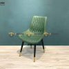 Ghế ăn nhập khẩu bọc da Loft trám GHE-01NK