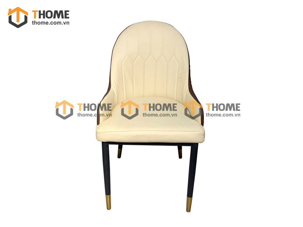 Ghế ăn nhập khẩu bọc da Monet GHE-06NK
