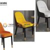 Ghế ăn nhập khẩu bọc da Monet GHE-06NK