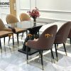 Ghế ăn nhập khẩu bọc da Monet GHE-06NK