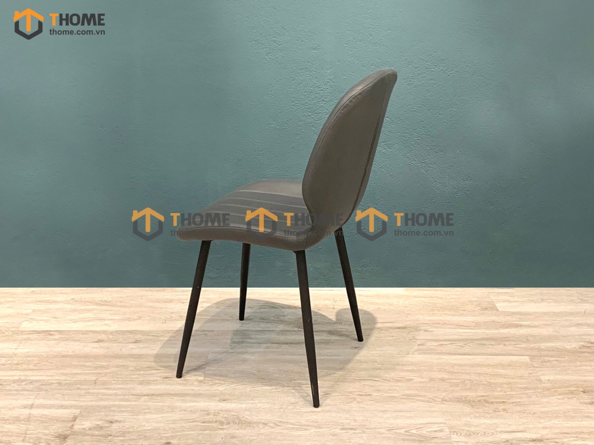 Ghế ăn nhập khẩu bọc da Nordic GHE-12NK