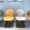 Ghế ăn nhập khẩu bọc da Nordic GHE-12NK