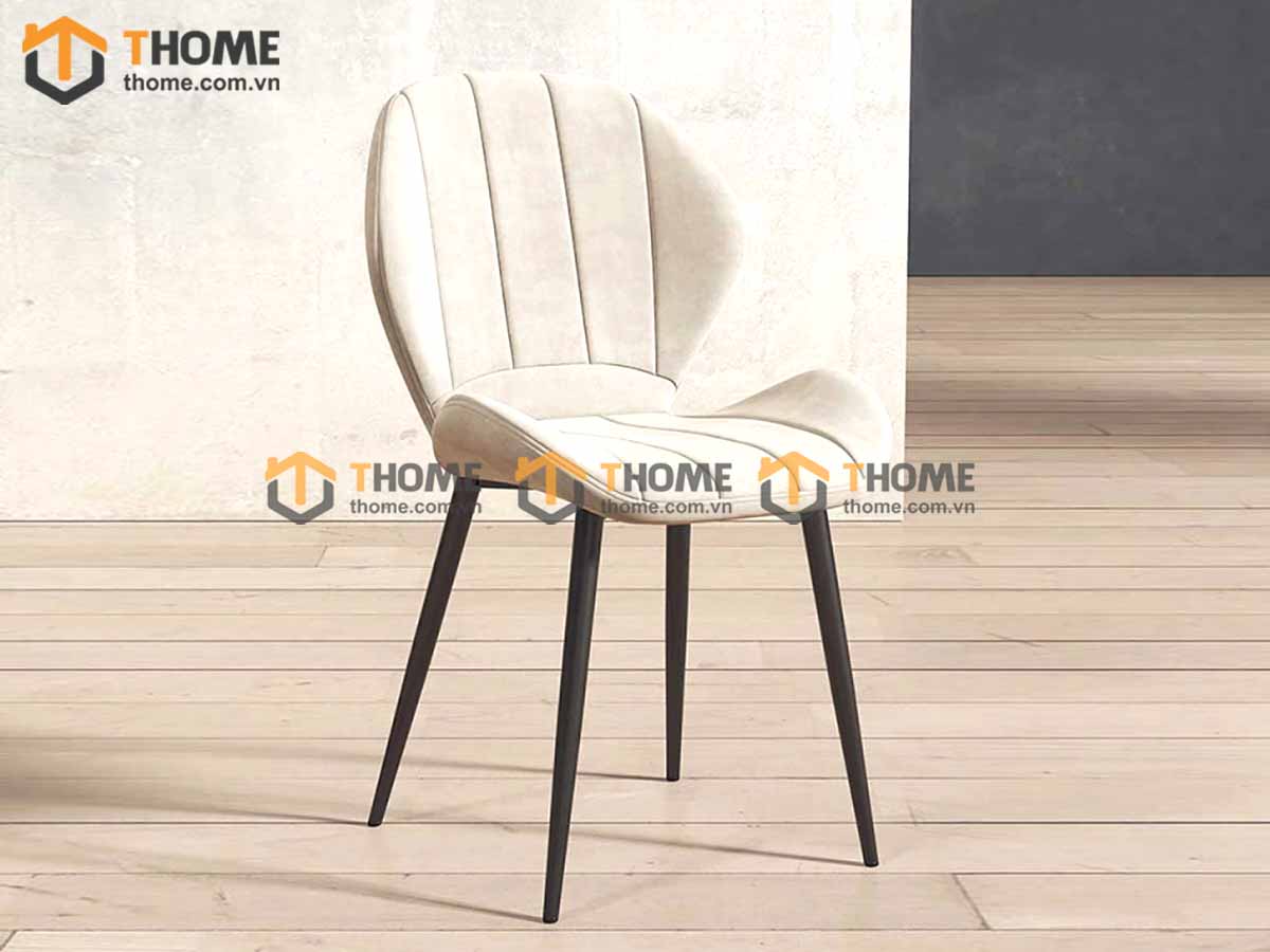 Ghế ăn nhập khẩu bọc da Nordic GHE-12NK