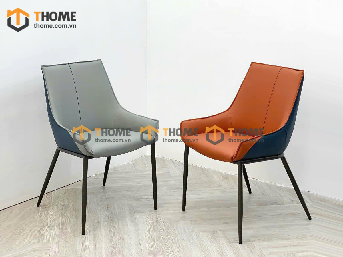 Ghế ăn nhập khẩu bọc da Eyes GHE-16NK