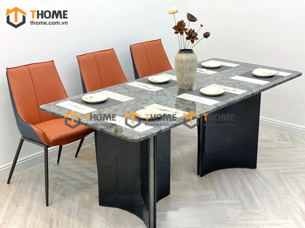Ghế ăn nhập khẩu bọc da Eyes GHE-16NK