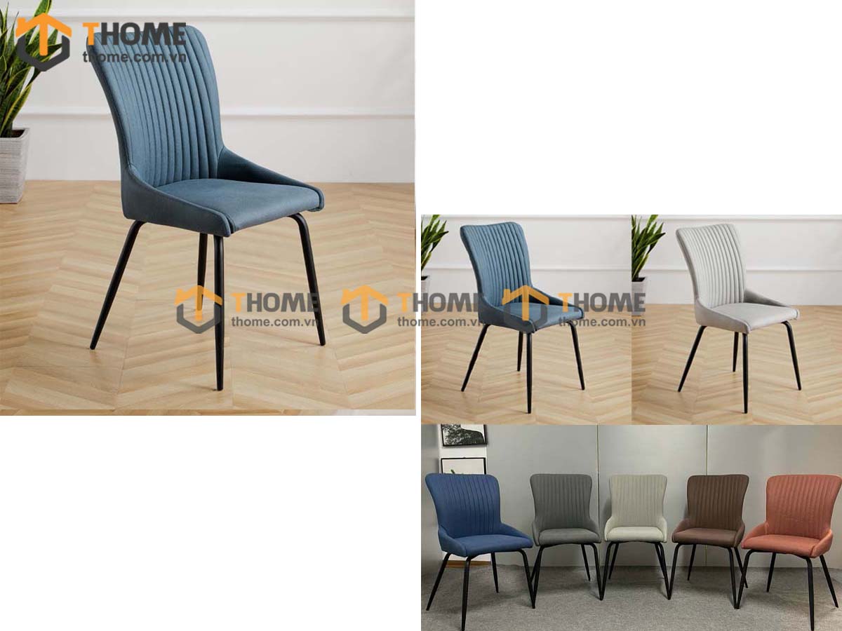 Ghế ăn nhập khẩu bọc da Royal GHE-17NK