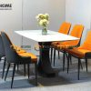 Ghế ăn nhập khẩu bọc da Spine GHE-10NK
