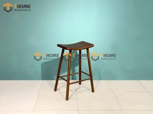 Ghế bar gỗ sồi tự nhiên mặt gỗ cong GHEBARMG-05SN