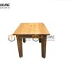 Ghế đôn gỗ sồi tự nhiên mặt gỗ hình vuông GHEDONMG-01SM
