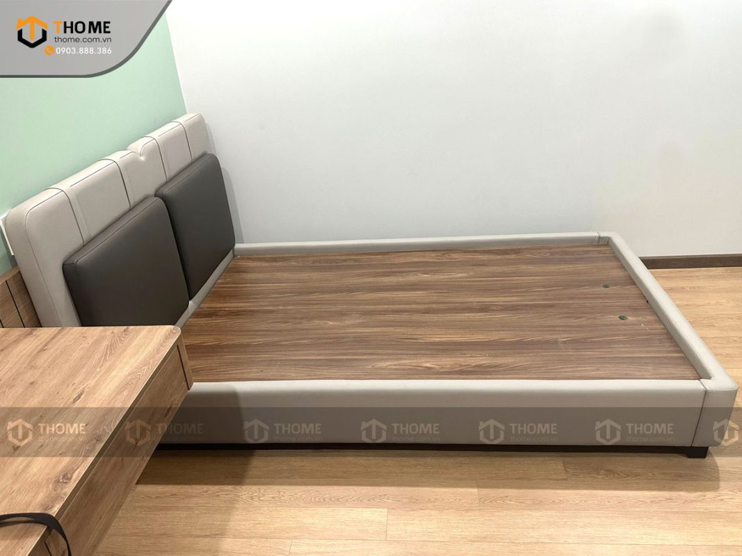 Giường ngủ bọc nệm Nova GNBN-03BN