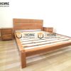 Giường ngủ gỗ sồi tự nhiên 3 nan GN-17SM