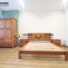 Giường ngủ gỗ sồi tự nhiên 3 nan GN-17SM