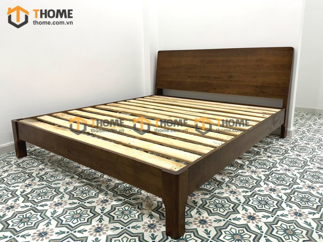 Giường ngủ gỗ sồi tự nhiên Cali GN-28SM
