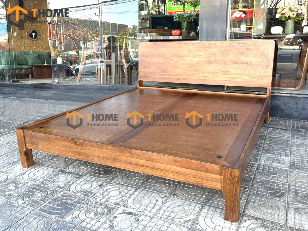 Giường ngủ gỗ sồi tự nhiên Cali GN-28SM