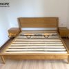 Giường ngủ gỗ sồi tự nhiên Capri màu tự nhiên GN-09SN