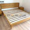 Giường ngủ gỗ sồi tự nhiên Capri màu tự nhiên GN-09SN