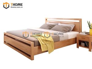 Giường ngủ gỗ sồi tự nhiên Capri GN-27SM