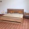 Giường ngủ gỗ sồi tự nhiên Capri GN-27SM
