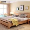 Giường ngủ gỗ sồi tự nhiên Capri GN-27SM