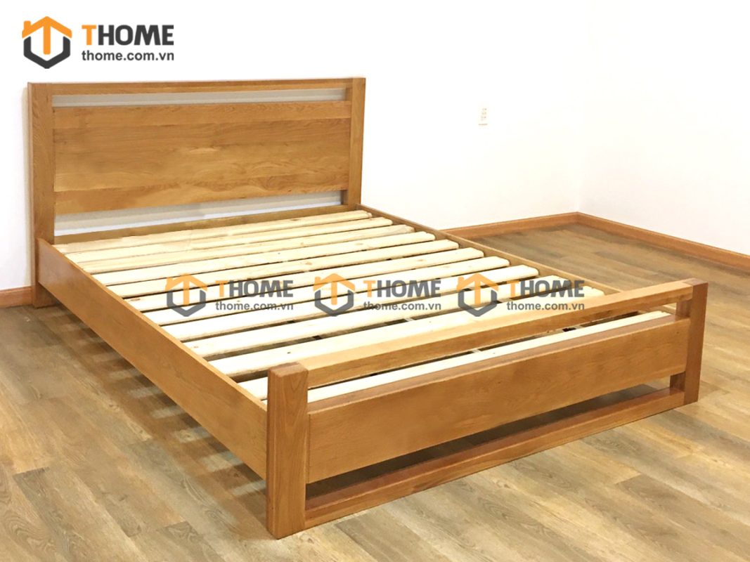 Giường ngủ gỗ sồi tự nhiên Capri GN-27SM